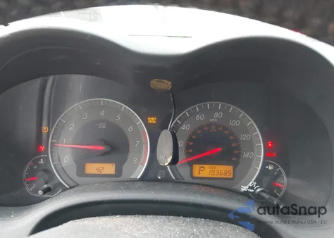 2010 Toyota Corolla S z USA, uszkodzony, nr VIN 2T1BU4EE8AC497752